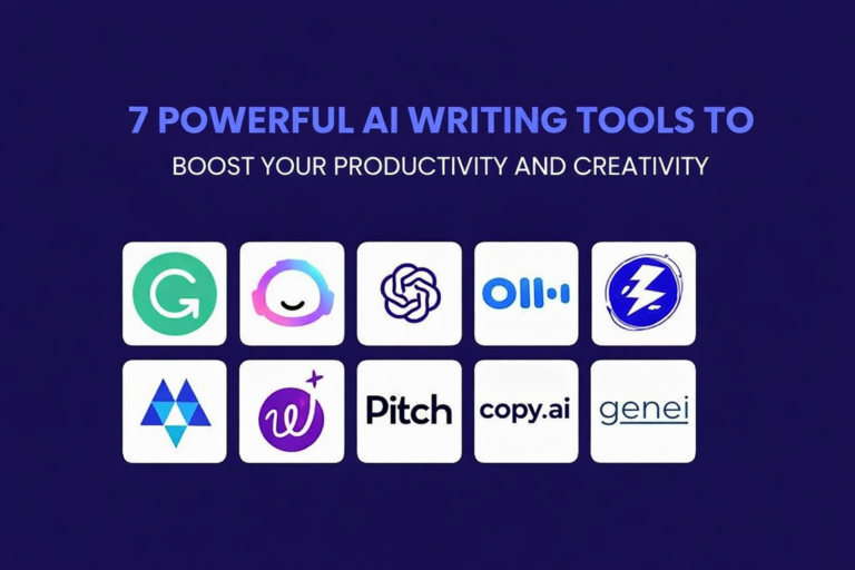 AI Writing Tools That Save Time and Improve Productivity